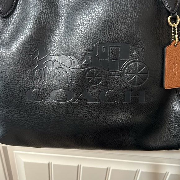 Coach Embossed Tote - Picture 2 of 7